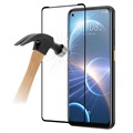 Plné Obálky HTC Desire 22 Pro Tempered Glass Ochrana - Černá