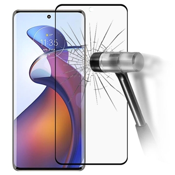 Ochranné tvrzené sklo na displej Motorola Edge 30 Fusion – Černá hrana