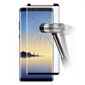 Plné obálky Samsung Galaxy Note9 Tempered Glass Ochrana - Černá