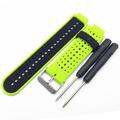 Garmin Forerunner 235/630/735 Dual-Color Silicone Sports Strap - Light Green