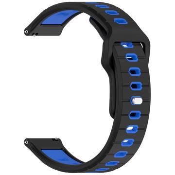 Garmin Vivoactive 6 Dual-Color Silicone Sports Strap - Black / Blue