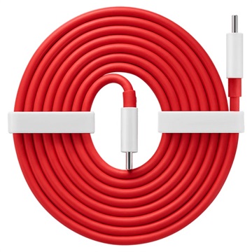 OnePlus Warp Charge USB Type -C kabel 5481100048 - 1,5 m - červená / bílá