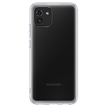 Samsung Galaxy A03 Soft Clear Cover EF -QA036TTEGEU - Transparentní