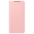 Samsung Galaxy S21+ 5G LED View Cover EF -NG996PEGEE (Open Box - vynikající) - Pink -