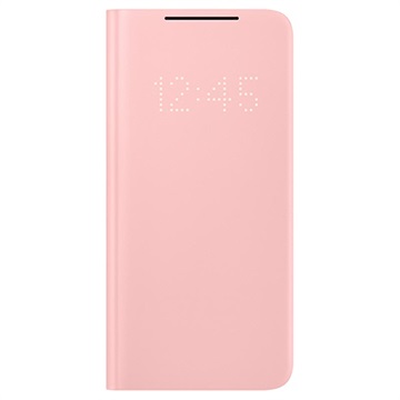 Samsung Galaxy S21+ 5G LED View Cover EF -NG996PEGEE (Open Box - vynikající) - Pink -