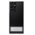 Samsung Galaxy S21 Ultra 5g Clear Stand Cover EF -JG998CTEGWW - Transparentní