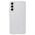 Samsung Galaxy S22+ 5g kožená kryt EF -VS906LJEGWW - světle šedá