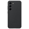 Kožený Kryt Samsung Galaxy S23 5G EF-VS911LBEGWW (Otevřená krabice - Hromadně) - Černý
