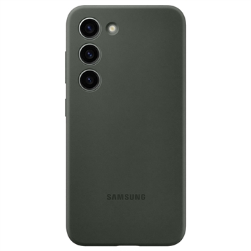 Samsung Galaxy S23 5G Silikonový Kryt EF-PS911TGEGWW - Zelená