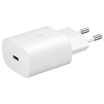 Samsung Super Fast USB-C Charger EP-TA800NWEGEU-bílá