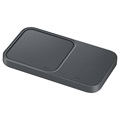 Samsung Super Fast Wireless Charger Duo EP-P5400BBEGEU (Otevřená krabice - Vynikající) - tmavě šedá