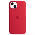 IPhone 13 Apple Silicone pouzdro s magsafe mm2c3zm/a - červená