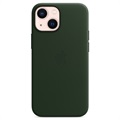 iPhone 13 Mini Apple Leather Case s Magsafe MM0J3ZM/A - Sequoia Green