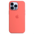 IPhone 13 Pro Apple Silicone pouzdro s Magsafe MM2E3ZM/A - Pink Pomelo