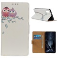 Glam Series Sony Xperia 5 II peněženka - Owls