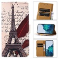 Série Glam Samsung Galaxy A53 5G Case - Eiffelova věž