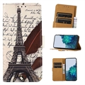 Glam Series Sony Xperia 5 IV Pouzdro na Peněženku - Eiffelova Věž
