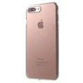 iPhone 7 Plus / iPhone 8 Plus Glossy TPU pouzdro - Transparentní