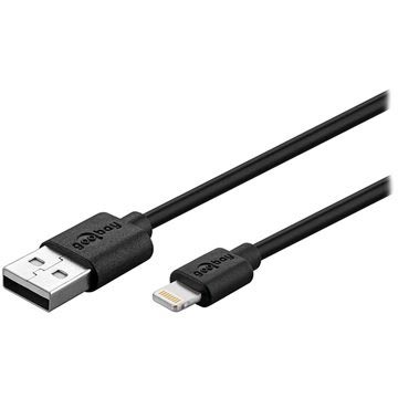 Goobay Charge & Sync Lightning Cable - 1M - Black