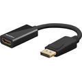 Goobay HDMI to DisplayPort Adapter Cable - 4K/60Hz - Black