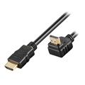 Vysokorychlostní kabel HDMI Goobay s Ethernetem - 90 ° rotovaného