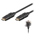 Vysokorychlostní kabel HDMI Goobay s Ethernetem - rotační