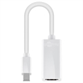 Adaptér Goobay Mini DisplayPort / HDMI – Bílý