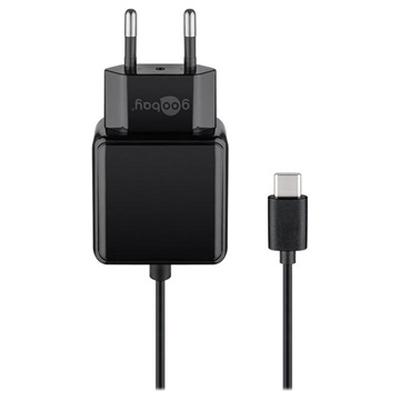 Goobay Universal USB -C Wall Charger - 15W, 5V/3A - Černá