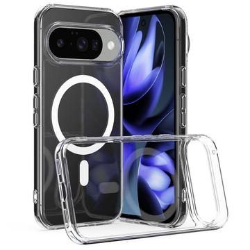 Google Pixel 10 MagSafe Compatible Hybridní Pouzdro - Průhledný