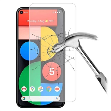 Google Pixel 5 Tempered Glass Screen Protector - 9h - Transparent