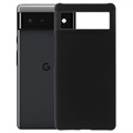 Google Pixel 6 pogumovaný plastový pouzdro - černá