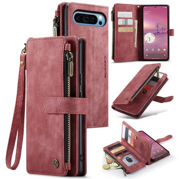 Google Pixel 9 Pro XL Caseme C30 Multifunctional Wallet Case - Red