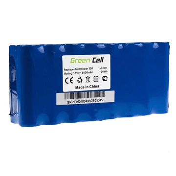 Green Cell Battery - Husqvarna Automower 320, 330X, 430 (Otevřený box vyhovující) - 5Ah