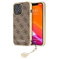 Hádej 4G CHARMS Collection iPhone 13 Pro Max Hybrid Case - Brown
