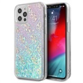 Hádejte 4G Liquid Glitter iPhone 12/12 Pro Hybrid Case - Pink / Blue
