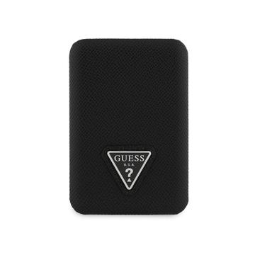 Guess Grained Triangle Logo MagSafe Compatible Powerbank 5000mAh - Black