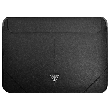 Pouzdro na Notebook Guess Saffiano Triangle Logo - 16" - Černé