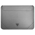 Pouzdro na Notebook Guess Saffiano Triangle Logo - 16" - Stříbrný