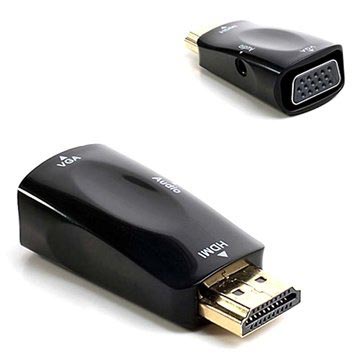 Adaptér HDMI / VGA - černá