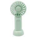 HL007 Mini Handheld Fan with with 3 Speeds - Green