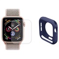 Hat Prince Apple Watch Series SE 3/SE/6/5/4 plná ochrana sada - 40 mm - tmavě modrá