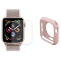 Hat Prince Apple Watch Series SE/6/5/4 plná sada ochrany - 44 mm - růžová