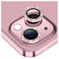 Hat Prince Glitter iPhone 14/14 Plus Camera Lens Protector - Pink