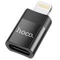 Adaptér HOCO UA17 Lightning/USB -C - USB 2.0, 5V/2A - Černá