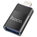 Hoco UA17 USB 2.0 až Lightning OTG adaptér - černá