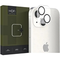 iPhone 13 Mini Hofi Cam Pro+ Chránič Objektivu Fotoaparátu z Tvrzeného Skla - Průhledný / Černý