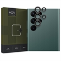 Chránič Objektivu Fotoaparátu Samsung Galaxy S22 Ultra 5G Hofi Camring Pro+ - Černý Okraj