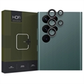 Chránič Objektivu Fotoaparátu Samsung Galaxy S23 Ultra 5G Hofi Camring Pro+ - Černý Okraj