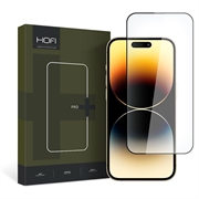 iPhone 15 Hofi Premium Pro+ Ochranné Tvrzené Sklo na Displej - Černý Okraj
