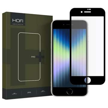 iPhone 7/8/SE (2020)/SE (2022) Hofi Premium Pro+ Ochranné Tvrzené Sklo na Displej - Černá Hrana